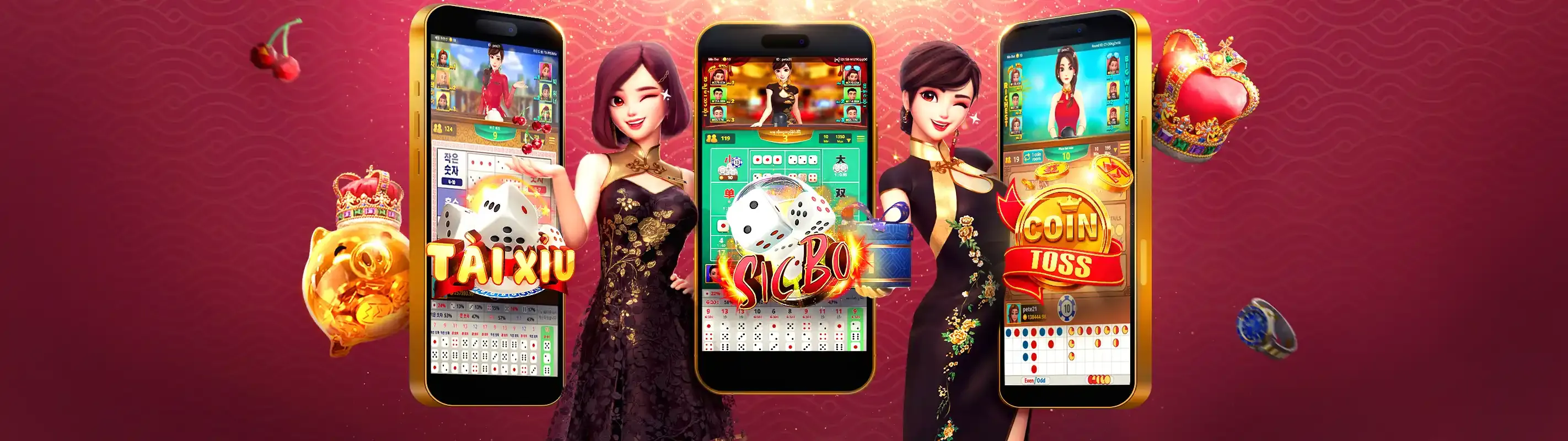 Hình ảnh chính game bắn cá 3King APK với đồ họa sống động và cá vàng